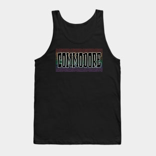 LGBTQ PATTERN USA COMMODORE Tank Top